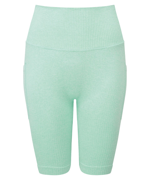 "Women's TriDri® ribbed seamless "3D fit" cycle shorts"
