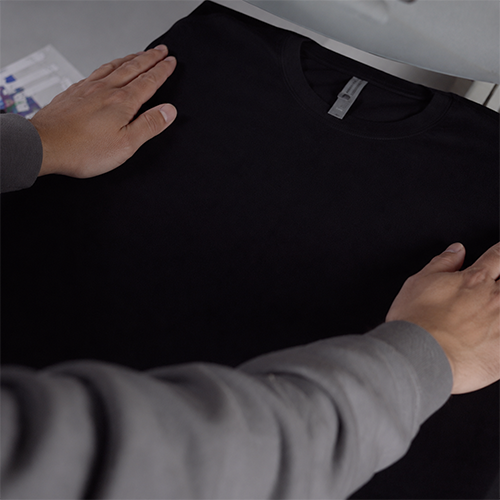 Prep Your Garment — heat press