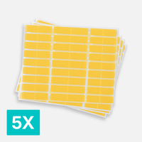 No-Melt Heat Tape Sheets